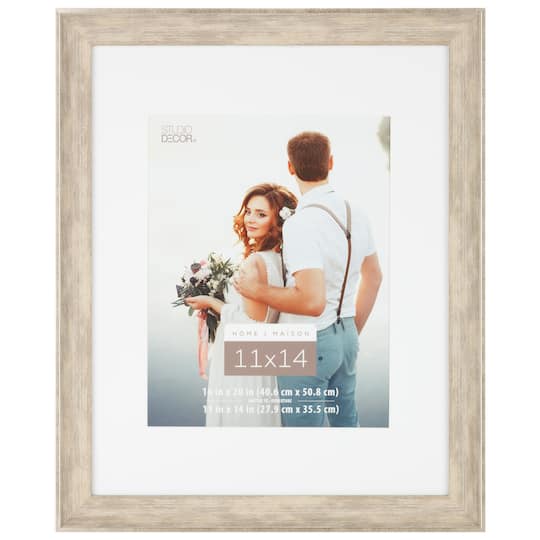 Champagne Frame with Mat by Studio D&#xE9;cor&#xAE;